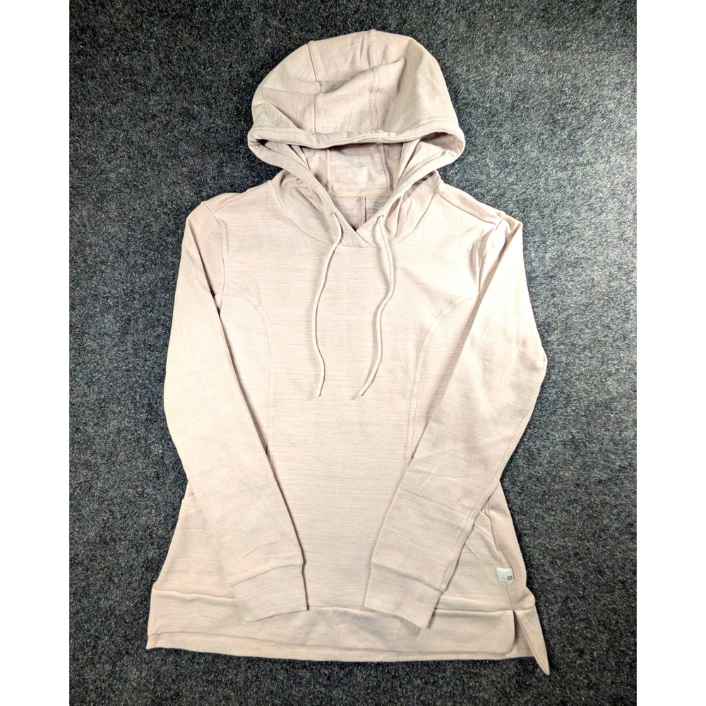 Avalanche Outdoor Supply Co Womens Pullover Hoodie Pockets Logo light purple L